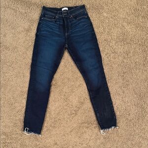 LOFT Women's Midnight Blue Skinny Jeans